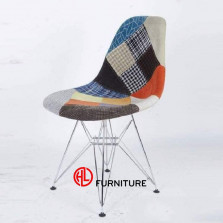 Ghế cà phê thổ cẩm MK03 Ghế cà phê thổ cẩm MK03