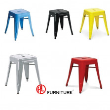 Ghế tolix thấp không tựa Ghế tolix thấp không tựa