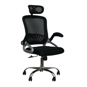 Ghế văn phòng chân xoay có tựa đầu HL-135A Ghế văn phòng chân xoay có tựa đầu HL-135A