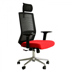 Ghế văn phòng chân xoay có tựa đầu HL-145A Ghế văn phòng chân xoay có tựa đầu HL-145A