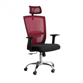 Ghế văn phòng chân xoay có tựa đầu HL-125A Ghế văn phòng chân xoay có tựa đầu HL-125A