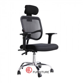 Ghế văn phòng chân xoay có tựa đầu HL-20 Ghế văn phòng chân xoay có tựa đầu HL-20