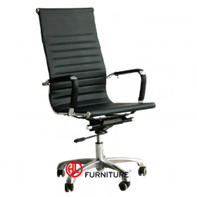 Ghế văn phòng chân xoay lưng cao HL-317A Ghế văn phòng chân xoay lưng cao HL-317A